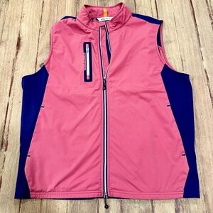 Peter Millar Coral and Navy Jacket